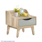 SB Furniture Backus Lindenberg Oak Nite Table