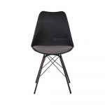 SB Furniture Ashira Black/Grey Dining Chair