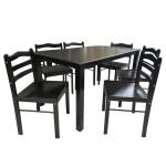 Homeplus SY2000 Dining Set Wenge