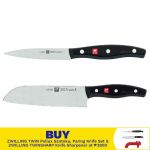 ZWILLING TWIN Pollux Santoku and Paring Knife Set