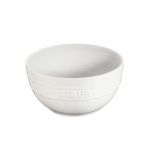 Staub Ceramic Round Bowl White 17cm