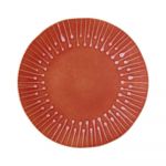 Habitat Pattie 28.5cm Stoneware Red Dinner Plate