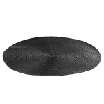 Habitat Cymbal Round Placemat Anthracite