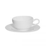 Habitat Lux White Espresso Cup and Saucer