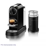 Nespresso Citiz Black + Aeroccino 3 Black Bundle 