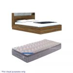 SB Furniture Bricko Queen Mattress and Bedframe Bed Package