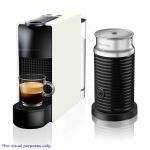 Nespresso Essenza Mini White + Aeroccino 3 Black Bundle | Food and