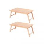 Homeplus Weext Laptop Table Natural 2pc Package