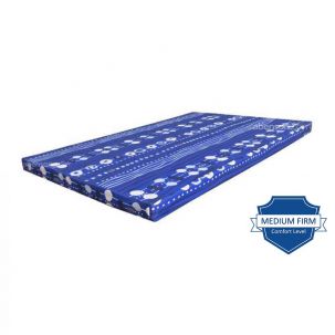 Uratex Thin Cover Single Mattress 4x36x75 Blue