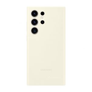 Samsung Galaxy S23 Ultra Silicone Case Cream Case