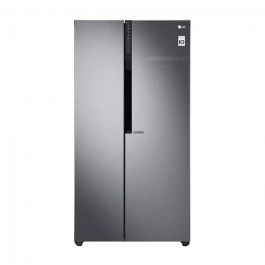 lg gr b247kqdv 24 cu ft side by side refrigerator