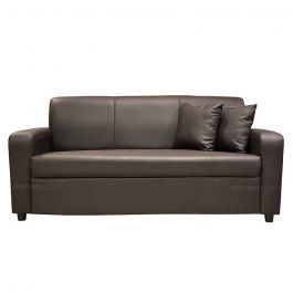 abensonHOME Elias Choco 3-Seater Sofa | Sofas | Sofas and Recliners ...