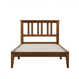 AbensonHOME Francine 102.5x193.7cm Walnut Single Bedframe | Beds ...