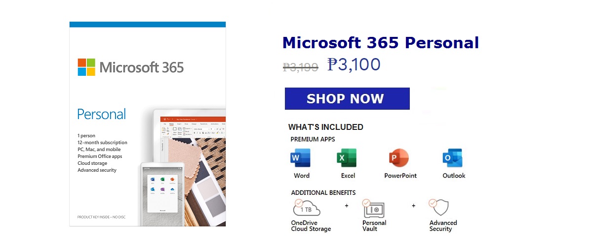 Microsoft M365 Personal 2