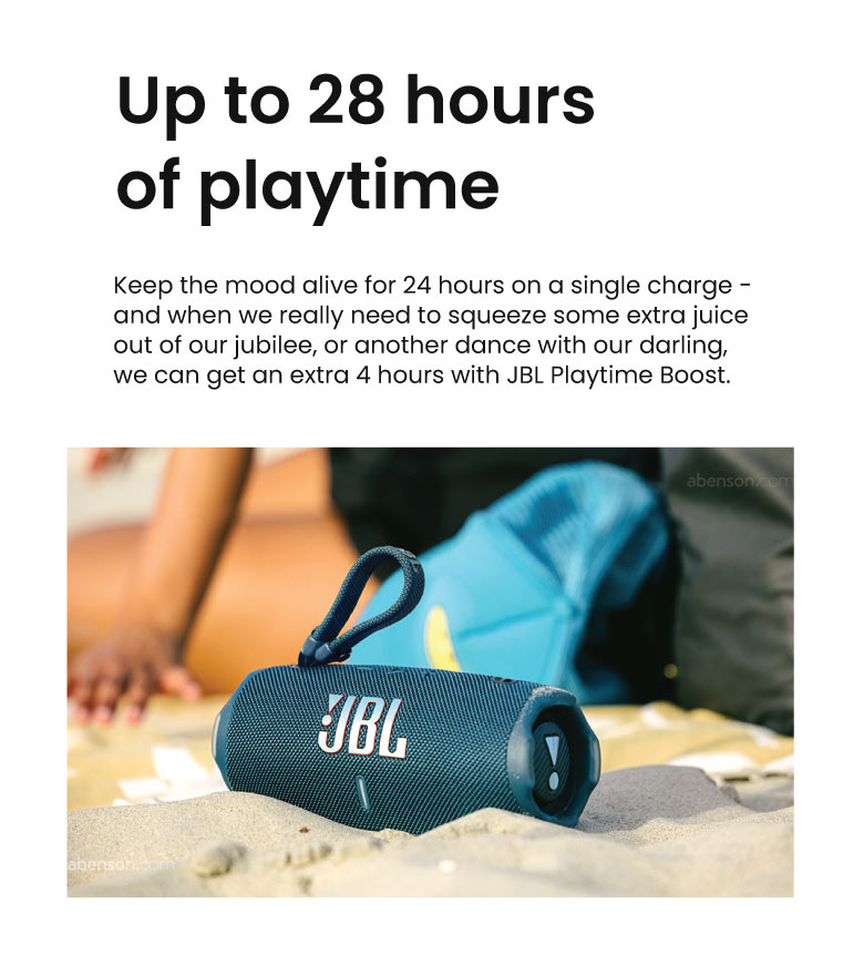 JBL Charge 6 Blue Portable Bluetooth Speaker | Home Entertainment ...
