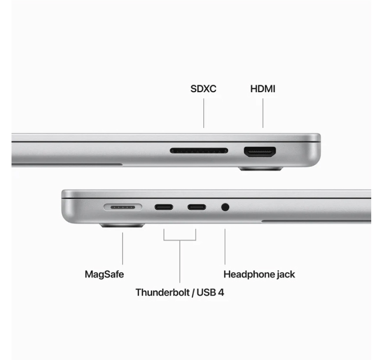 Apple MacBook Pro (14-inch, M3 Pro Chip, 2023) MRX33PP/A Space